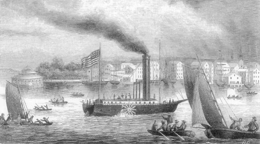 Una vista al pasado… barcos a vapor